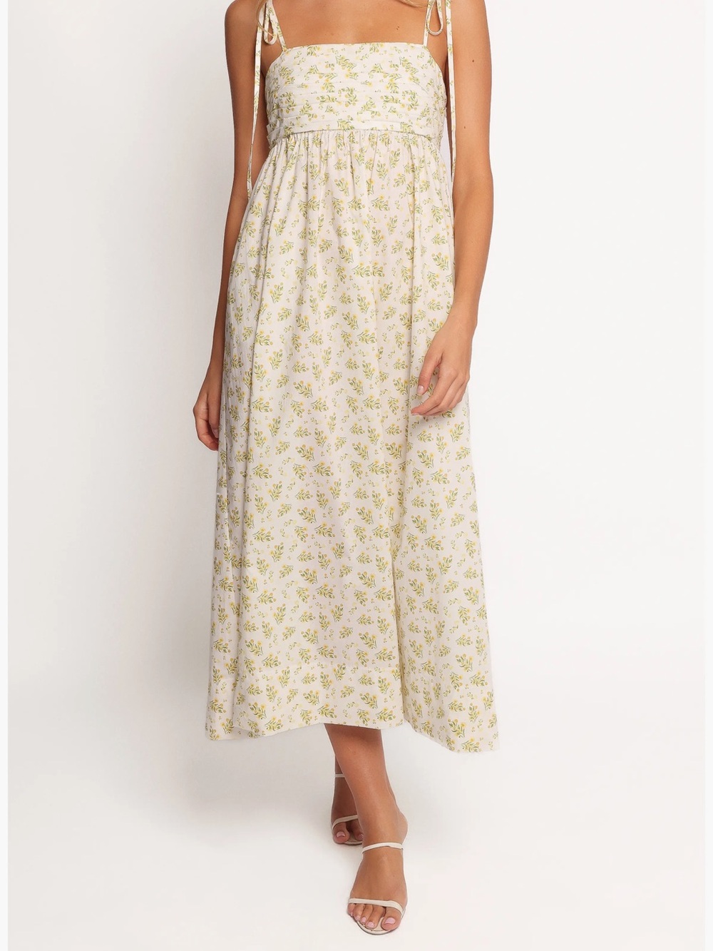Ashtyn Pleated Bodice Maxi Sundress
